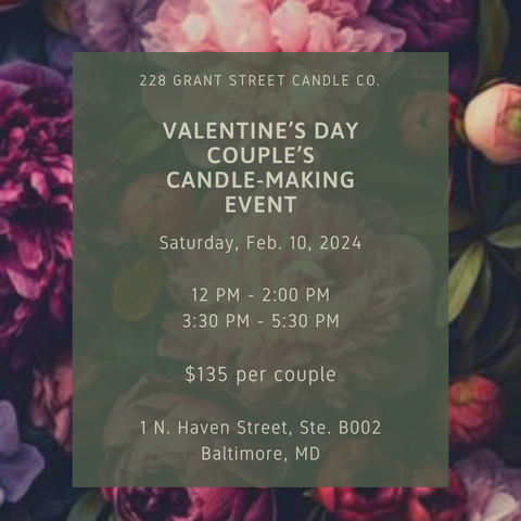 Valentine's Day Couple's Event (Sat, Feb 10, 12PM - 2PM)
