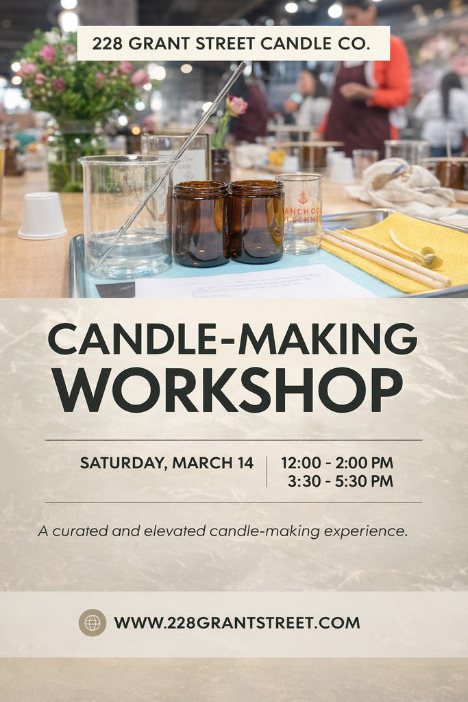 Candle-making Workshop (Sat., March, 3:30 PM - 5:30 PM)