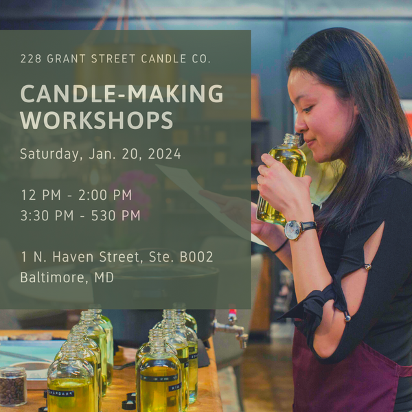 Candle-making Workshop (Sat, Jan 20, 2024, 3:30PM - 5:30PM)
