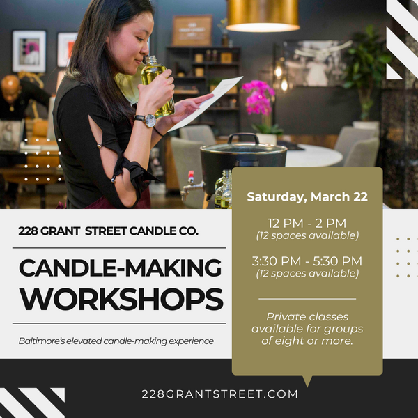 Candle-making Workshop (Sat, March 22, 2025 3:30 PM - 5:30 PM)