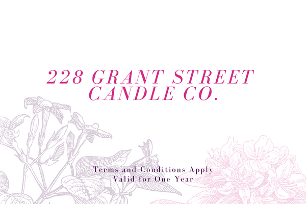228 Grant Street Candle Co. eGift Card