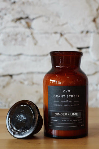 Ginger + Lime Apothecary Jar